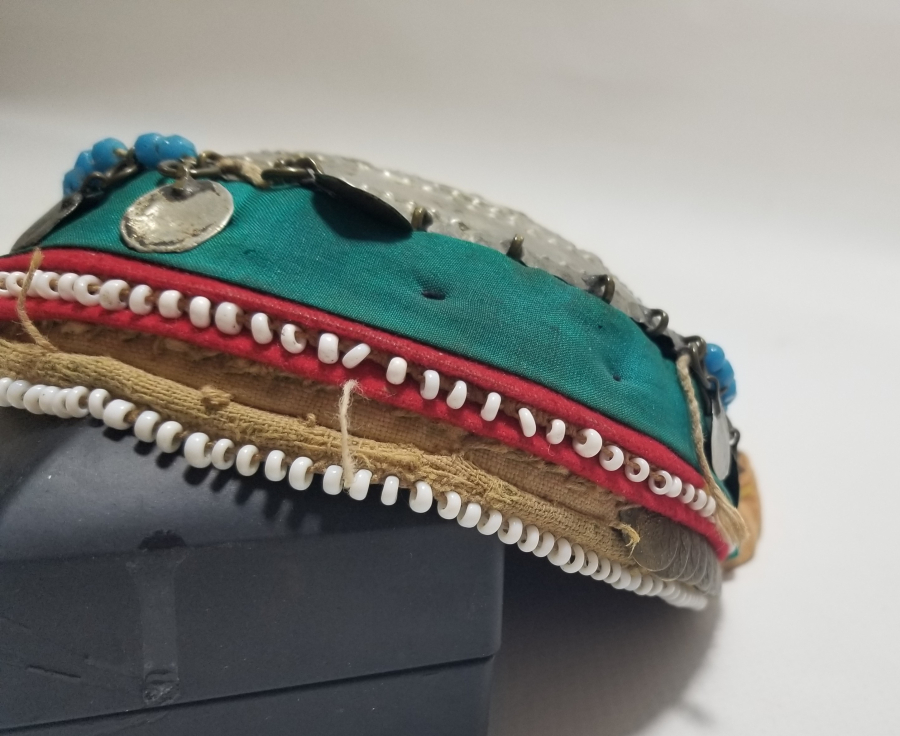 ORİJİNAL FES VE TEPELİĞİYLE OSMANLI DÖNEMİ BALIKESİR YÖRESİ GELİN BAŞLIĞI