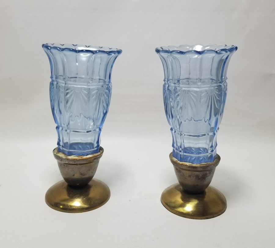 NADİR TİPTE ANTİKA ÇİFT ŞAMDAN