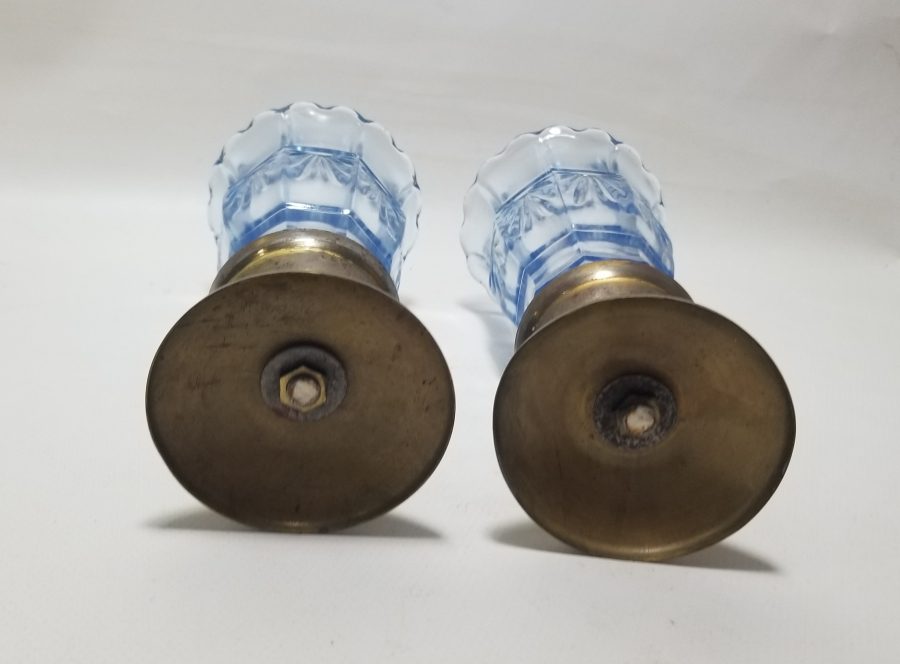 NADİR TİPTE ANTİKA ÇİFT ŞAMDAN