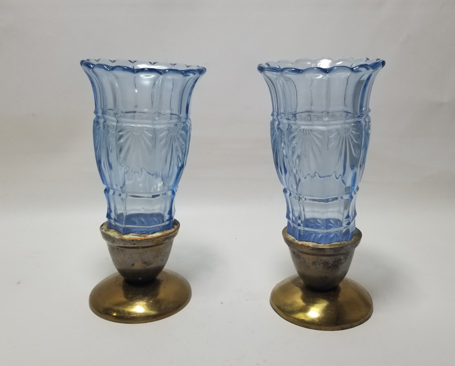 NADİR TİPTE ANTİKA ÇİFT ŞAMDAN