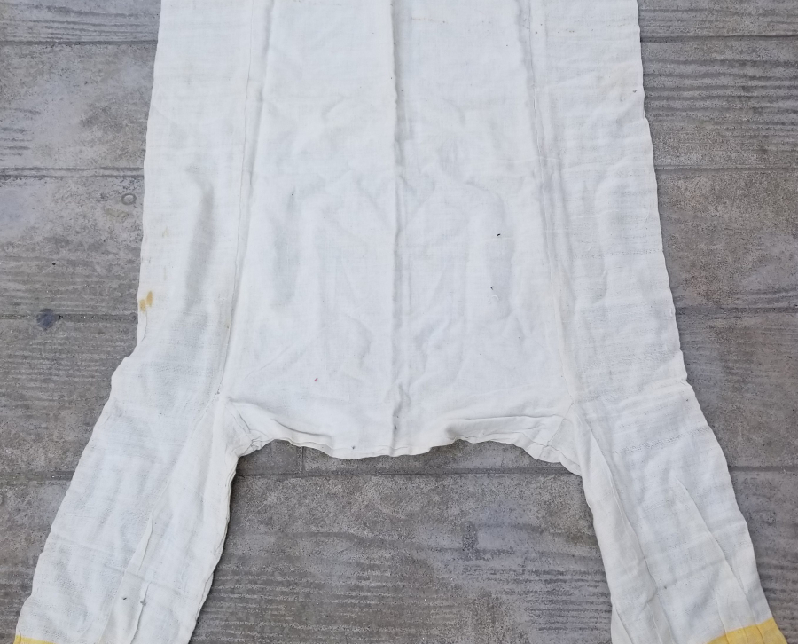 OSMANLI DÖNEMİ EL DOKUMA PAMUKLU ŞALVAR İÇLİĞİ