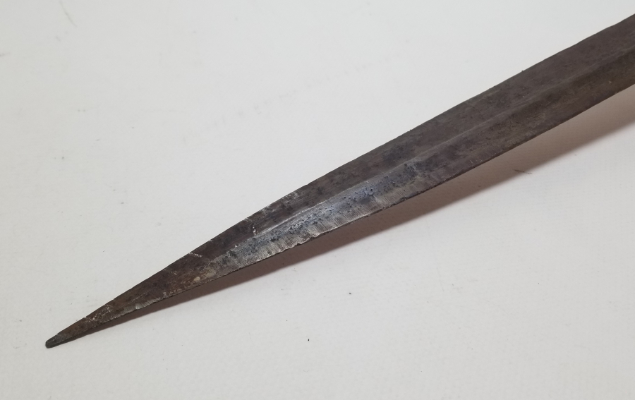 ALTIN ÇAKMA İŞÇİLİKLİ NADİR TİPTE OSMANLI DÖNEMİ ÇERKES KAMASI