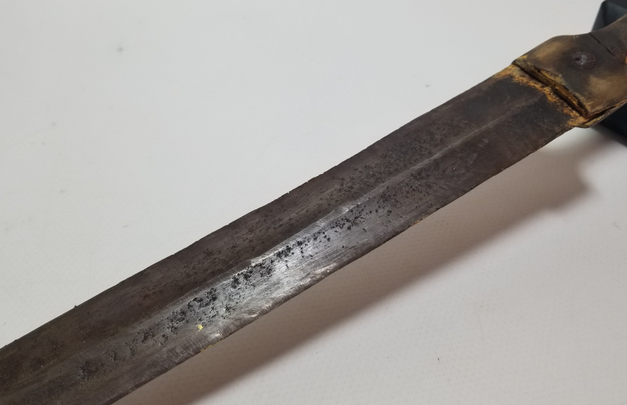 ALTIN ÇAKMA İŞÇİLİKLİ NADİR TİPTE OSMANLI DÖNEMİ ÇERKES KAMASI