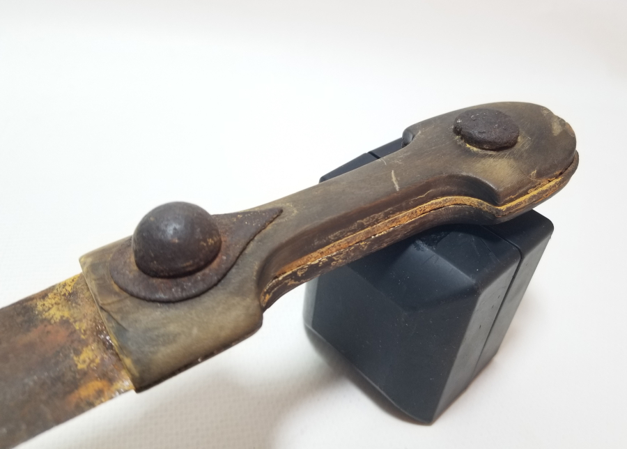 ALTIN ÇAKMA İŞÇİLİKLİ NADİR TİPTE OSMANLI DÖNEMİ ÇERKES KAMASI