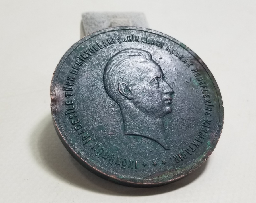 1939 ERZURUM İSTASYONUNUN AÇILIŞI HATIRASI MADALYONU