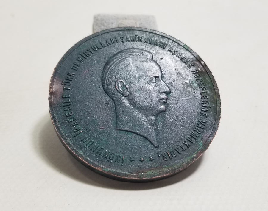 1939 ERZURUM İSTASYONUNUN AÇILIŞI HATIRASI MADALYONU