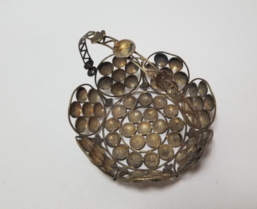 ABDÜLHAMİD VE MEHMED REŞAD HAN DÖNEMİ GÜMÜŞ PARALARDAN YAPILMIŞ OSMANLI DÖNEMİ GÜMÜŞ BAYRAM ŞEKERLİĞİ