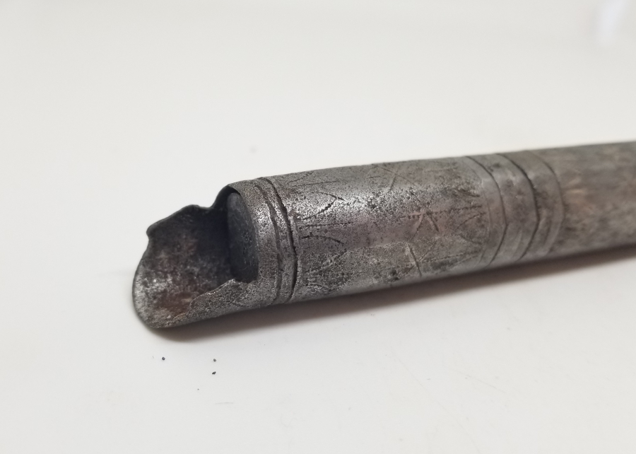 ÜZERİ GÜMÜŞ ÇAKMA İŞÇİLİKLİ OSMANLI DÖNEMİ YENİÇERİ BARUTÖLÇER