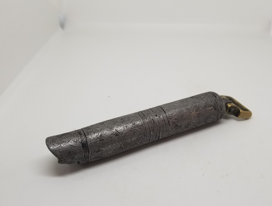 ÜZERİ GÜMÜŞ ÇAKMA İŞÇİLİKLİ OSMANLI DÖNEMİ YENİÇERİ BARUTÖLÇER