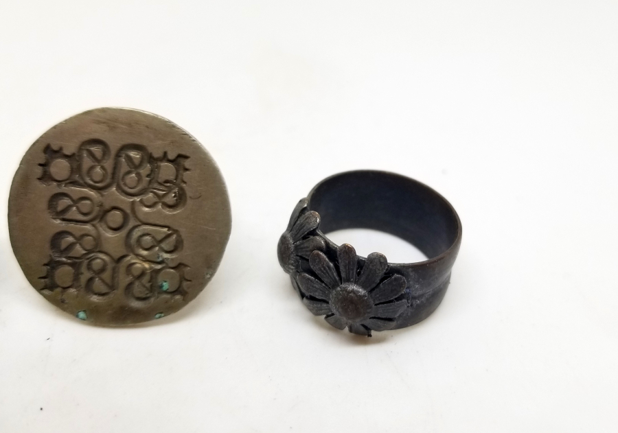 3 ADET ANTİKA BİJUTERİ YÜZÜK