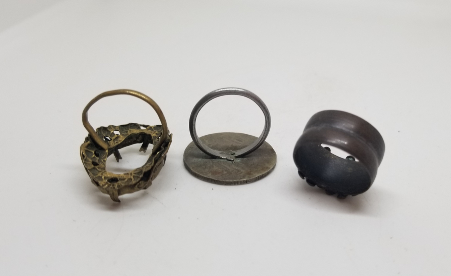 3 ADET ANTİKA BİJUTERİ YÜZÜK
