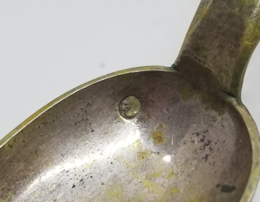 ABDÜLHAMİD HAN DÖNEMİ AZNAVUR İŞÇİLİKLİ TUĞRALI GÜMÜŞ KAŞIK