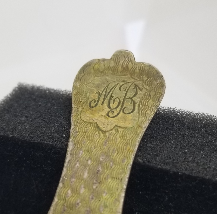 ABDÜLHAMİD HAN DÖNEMİ AZNAVUR İŞÇİLİKLİ TUĞRALI GÜMÜŞ KAŞIK