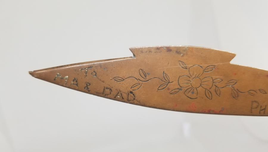 1. DÜNYA SAVAŞI DÖNEMİ BİR İNGİLİZ ASKERİN AİLESİ İÇİN YAPTIĞI ÇOK NADİR SİPER SANATI ZARF AÇACAĞI