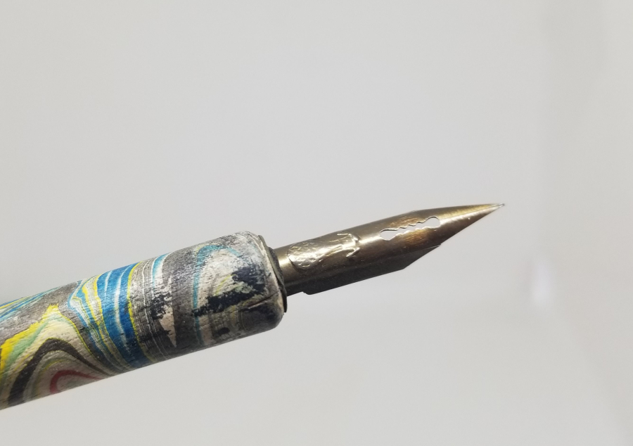 ÜZERİ EBRULU OSMANLI DÖNEMİ HATTAT DİVİTİ