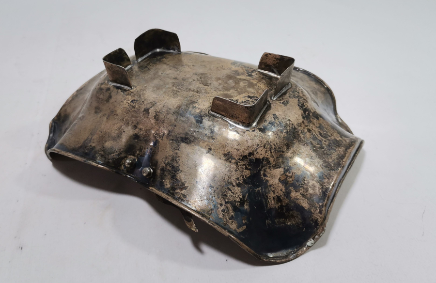 KABARTMA İŞÇİLİKLİ BÜYÜK BOY GÜMÜŞ MEYVELİK