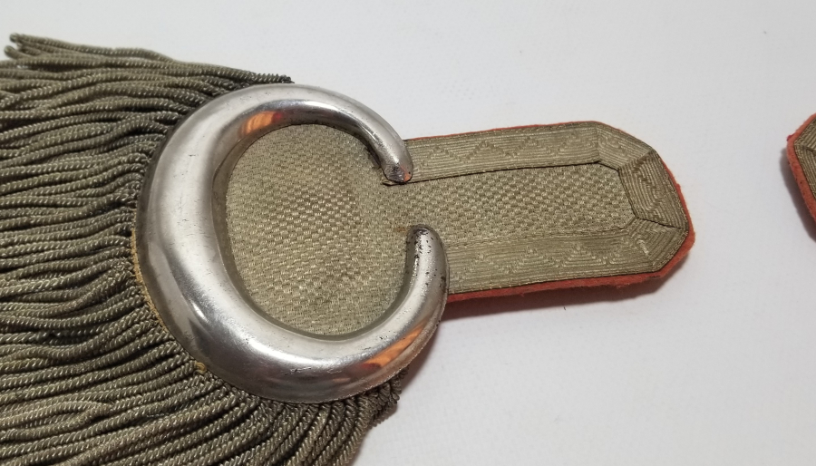 OSMANLI DÖNEMİ GÜMÜŞ SIRMALI ÇOK NADİR POLİS APOLETİ