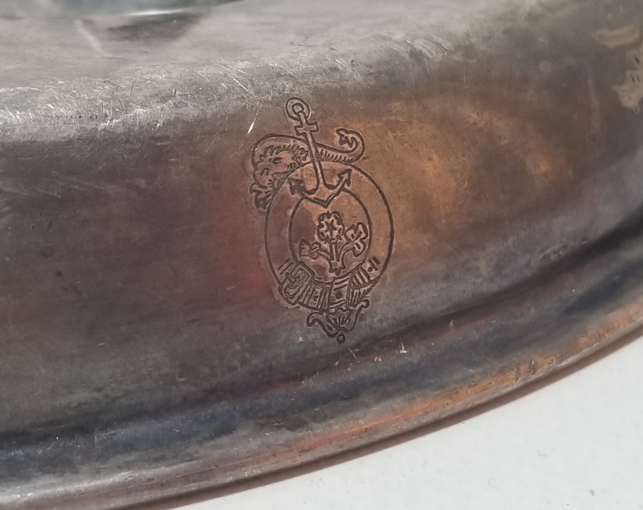 ÜZERİ OSMANLICA YAZILI VE DENİZ ÇIPALI NADİR SEFERTASI KAPAĞI