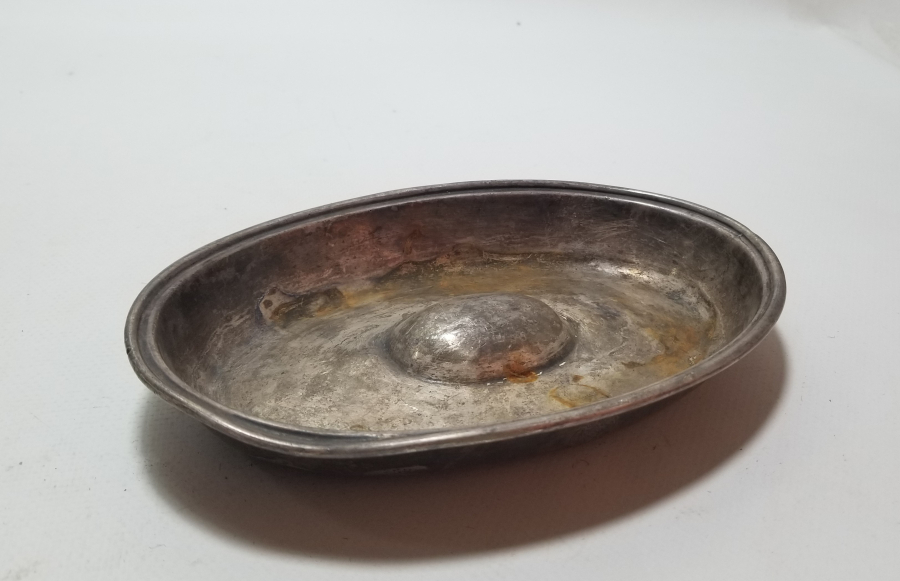 ÜZERİ OSMANLICA YAZILI VE DENİZ ÇIPALI NADİR SEFERTASI KAPAĞI