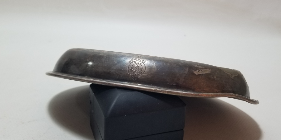 ÜZERİ OSMANLICA YAZILI VE DENİZ ÇIPALI NADİR SEFERTASI KAPAĞI