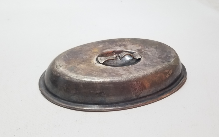 ÜZERİ OSMANLICA YAZILI VE DENİZ ÇIPALI NADİR SEFERTASI KAPAĞI