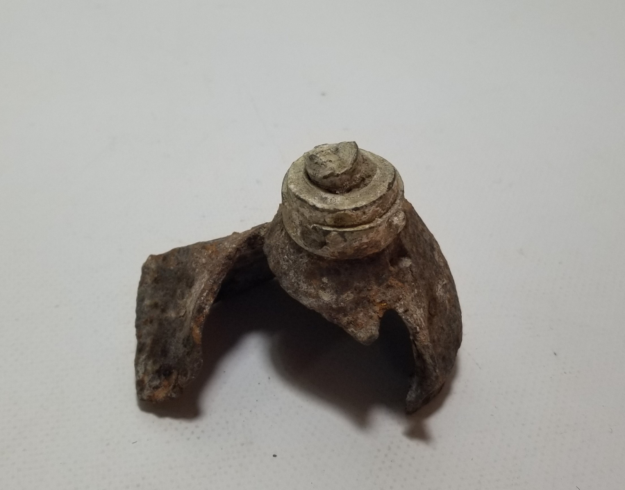 1. DÜNYA SAVAŞI DÖNEMİ NADİR TİPTE PATLAMIŞ FRANSIZ TOP MERMİSİ BAŞLIĞI