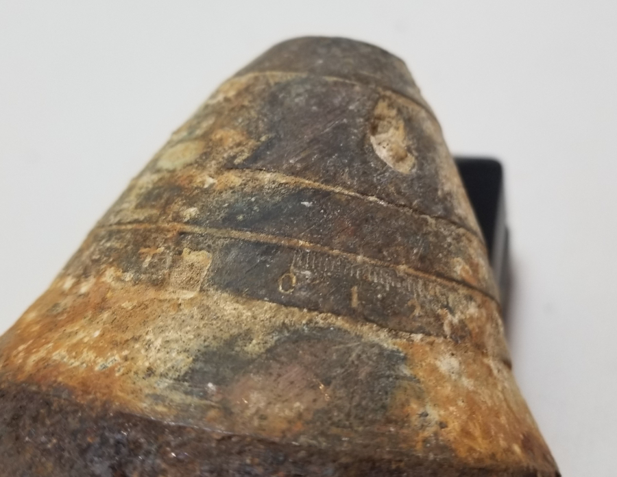 1. DÜNYA SAVAŞI DÖNEMİ NADİR TİPTE OSMANLI TOP MERMİSİ BAŞLIĞI