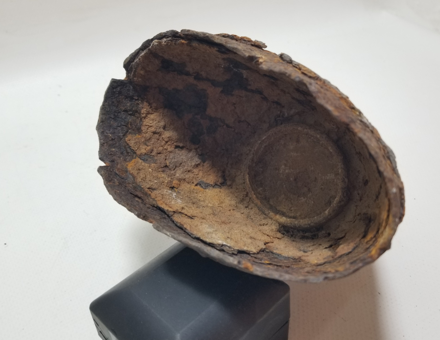 1. DÜNYA SAVAŞI DÖNEMİ NADİR TİPTE OSMANLI TOP MERMİSİ BAŞLIĞI