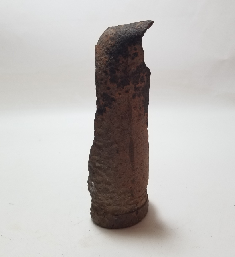 1. DÜNYA SAVAŞI DÖNEMİ PATLAMIŞ TOP MERMİSİ KOVANI