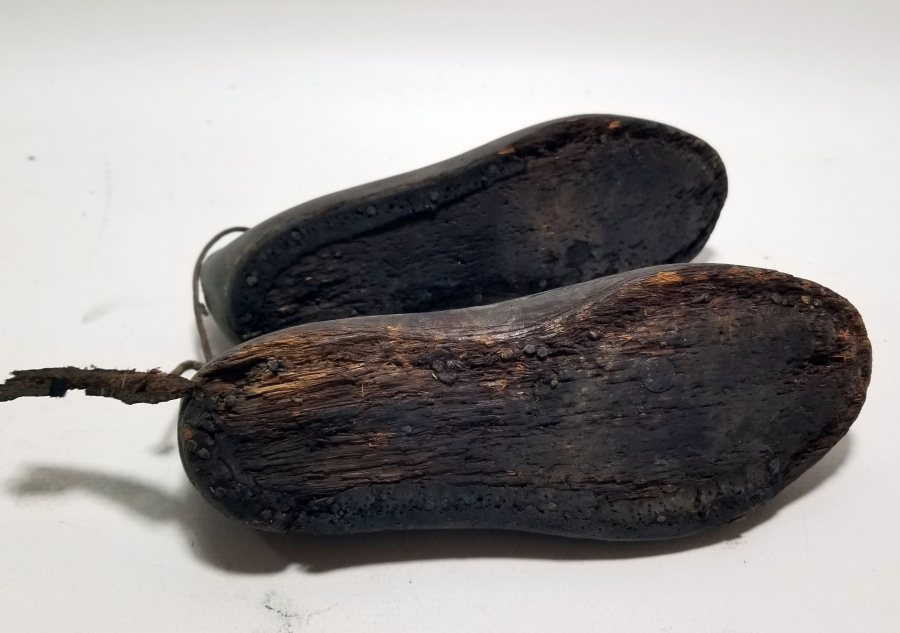 OSMANLI DÖNEMİ EL YAPIMI AHŞAP ÇOCUK AYAKKABI KALIBI