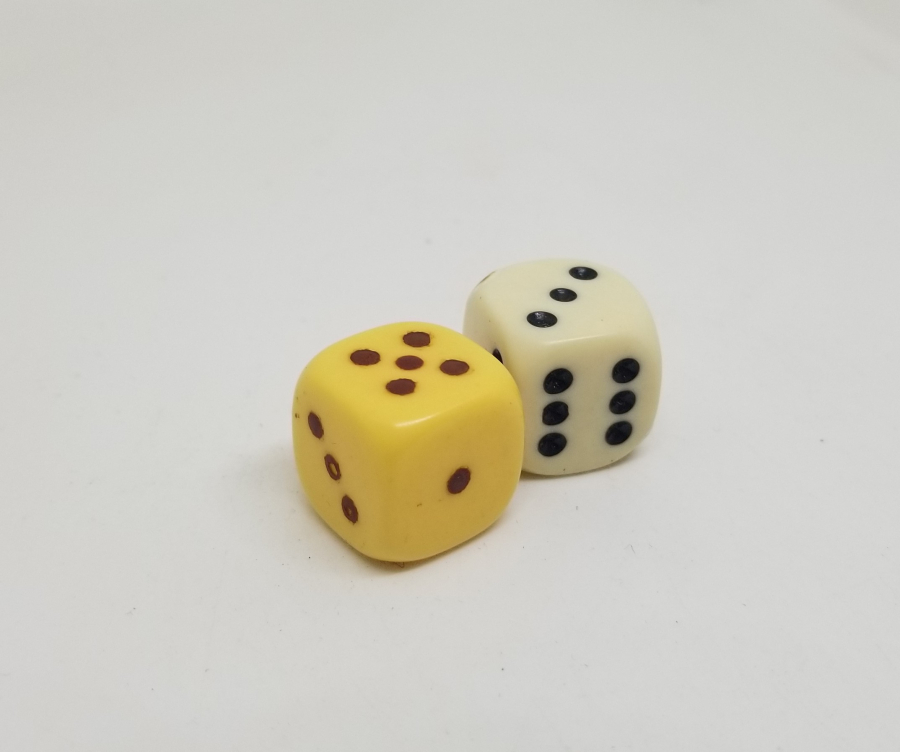 2 ADET ANTİKA KATALİN ZAR