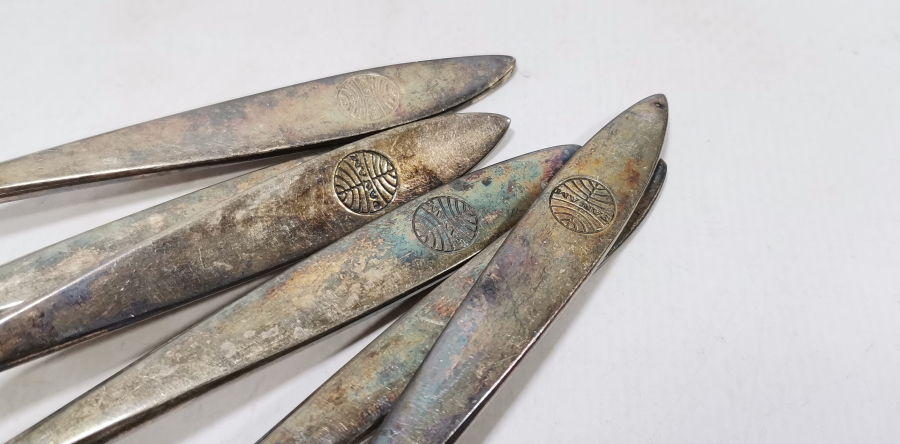 GÜMÜŞ KAPLAMA ANTİKA ÇATAL - KAŞIK SETİ