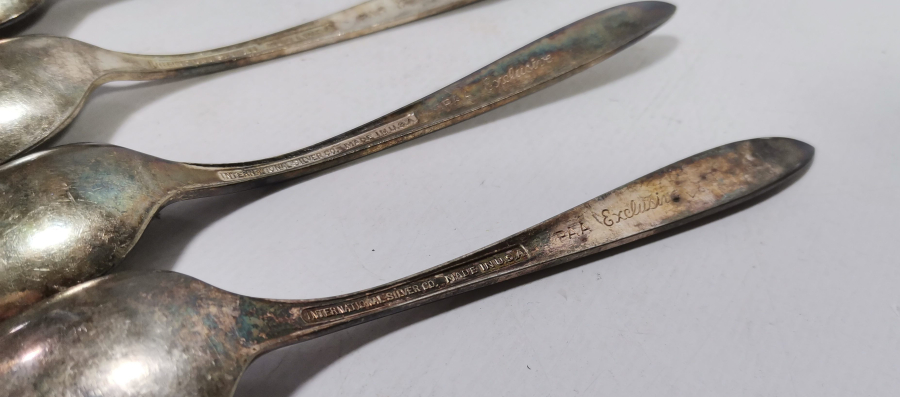 GÜMÜŞ KAPLAMA ANTİKA ÇATAL - KAŞIK SETİ