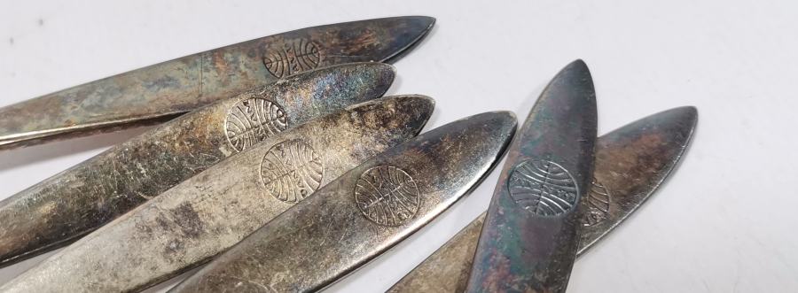 GÜMÜŞ KAPLAMA ANTİKA ÇATAL - KAŞIK SETİ