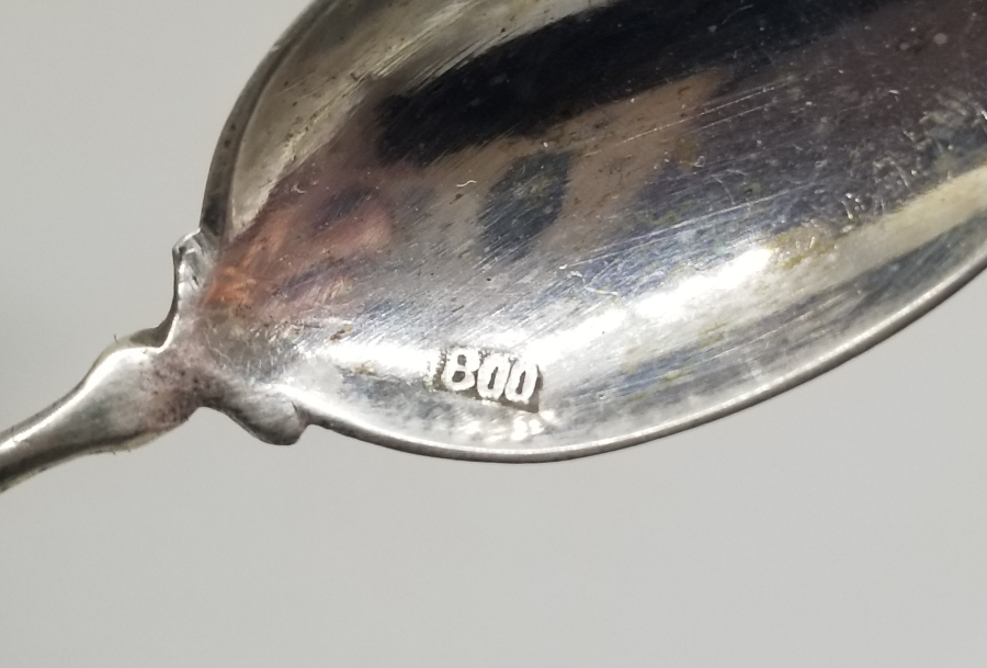 SAPI OSMANLICA YAZILI OSMANLI DÖNEMİ GÜMÜŞ KAŞIK