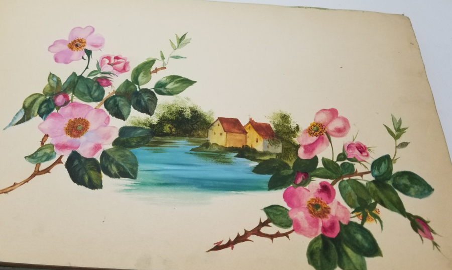 OSMANLI DÖNEMİ DEV BOYDA ÜZERİ OSMANLI DEVLET ARMALI RESİM DEFTERİ