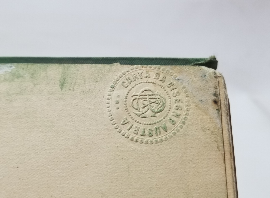 OSMANLI DÖNEMİ DEV BOYDA ÜZERİ OSMANLI DEVLET ARMALI RESİM DEFTERİ