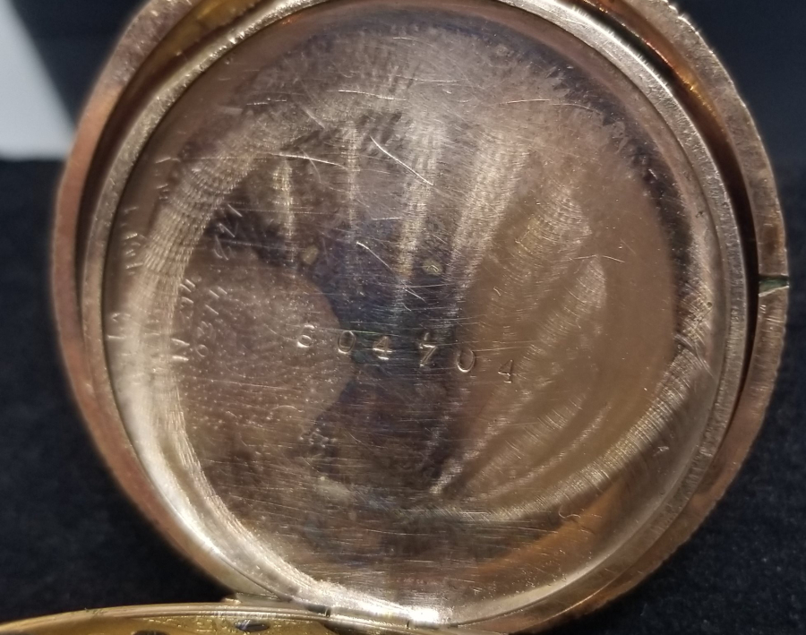 WALTHAM MARKA ALTIN KAPLAMA KURMALI AMERİKAN CEP SAATİ