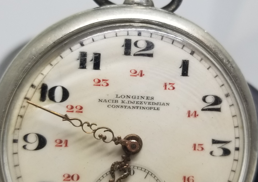 OSMANLI DÖNEMİ LONGINES SUBAY CEP SAATİ