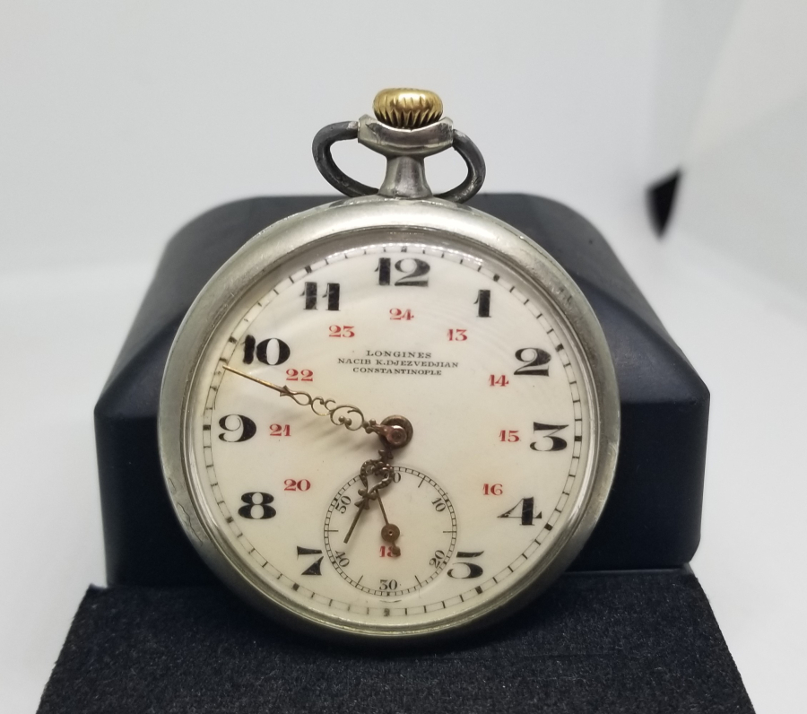 OSMANLI DÖNEMİ LONGINES SUBAY CEP SAATİ