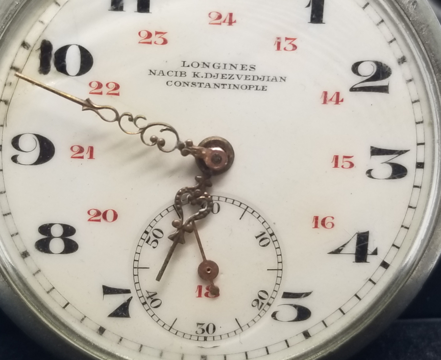 OSMANLI DÖNEMİ LONGINES SUBAY CEP SAATİ