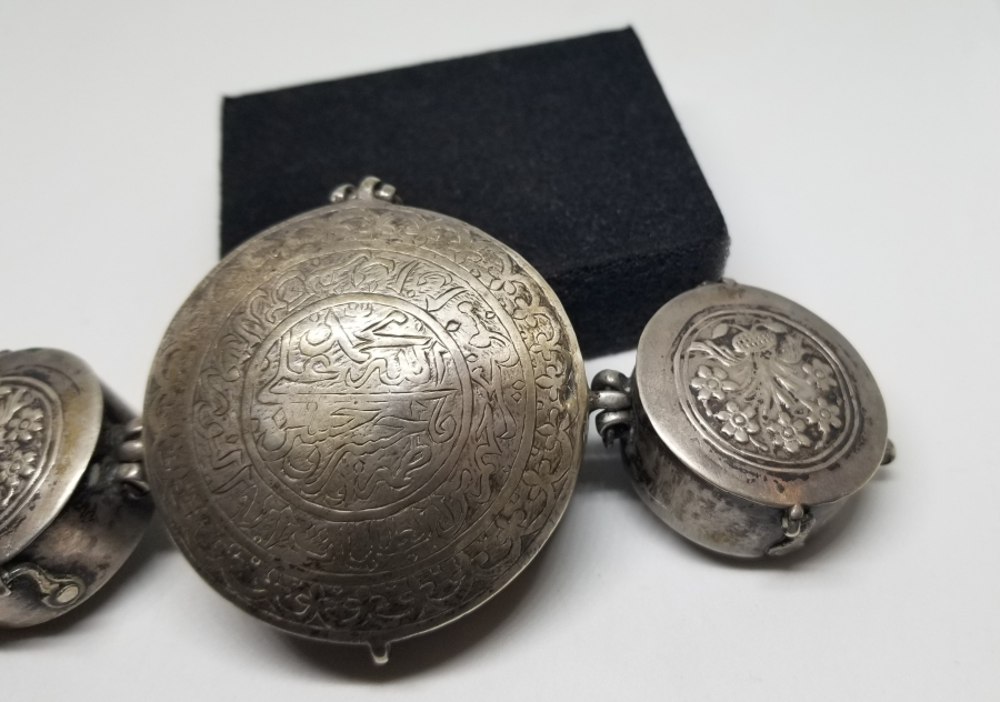 DEV BOYDA OSMANLI DÖNEMİ GÜMÜŞ PAZUBENT