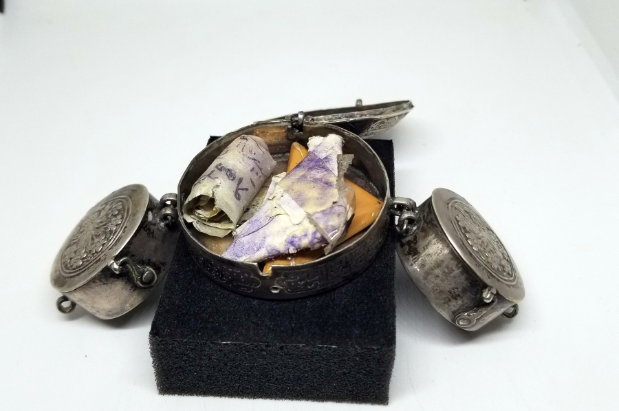 DEV BOYDA OSMANLI DÖNEMİ GÜMÜŞ PAZUBENT