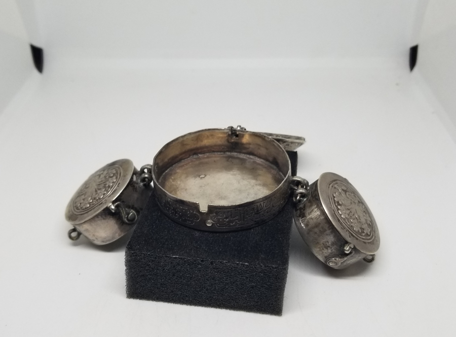 DEV BOYDA OSMANLI DÖNEMİ GÜMÜŞ PAZUBENT