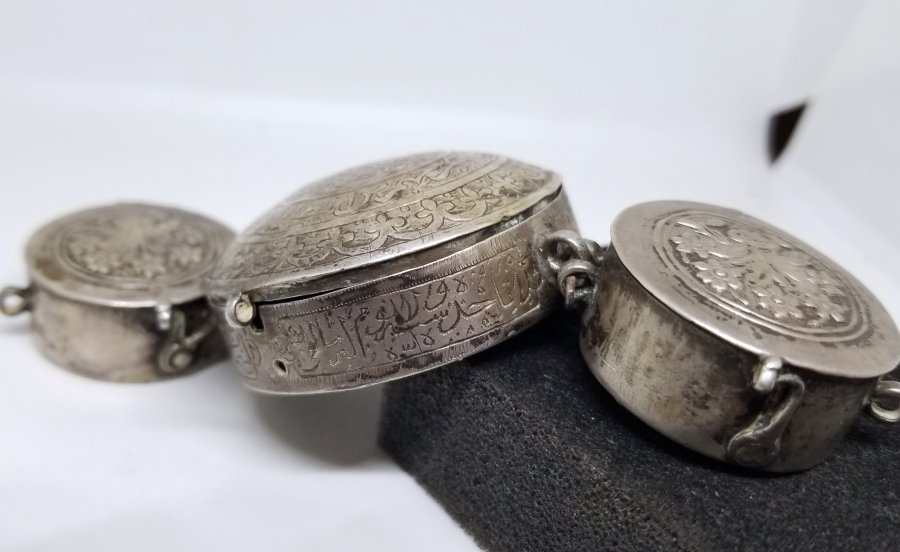 DEV BOYDA OSMANLI DÖNEMİ GÜMÜŞ PAZUBENT