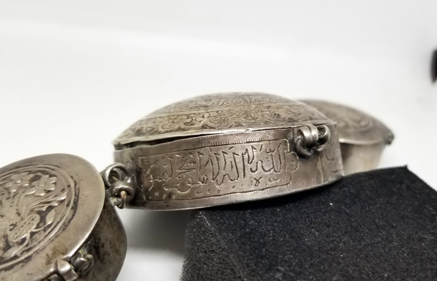 DEV BOYDA OSMANLI DÖNEMİ GÜMÜŞ PAZUBENT