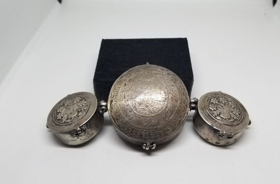 DEV BOYDA OSMANLI DÖNEMİ GÜMÜŞ PAZUBENT