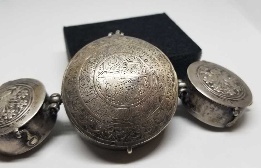 DEV BOYDA OSMANLI DÖNEMİ GÜMÜŞ PAZUBENT