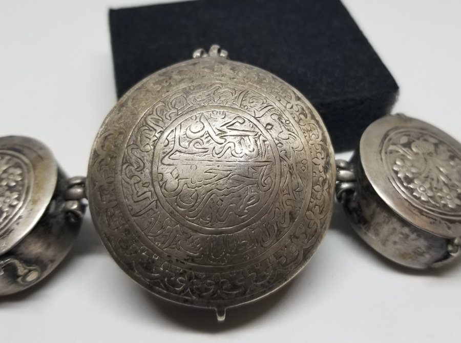 DEV BOYDA OSMANLI DÖNEMİ GÜMÜŞ PAZUBENT