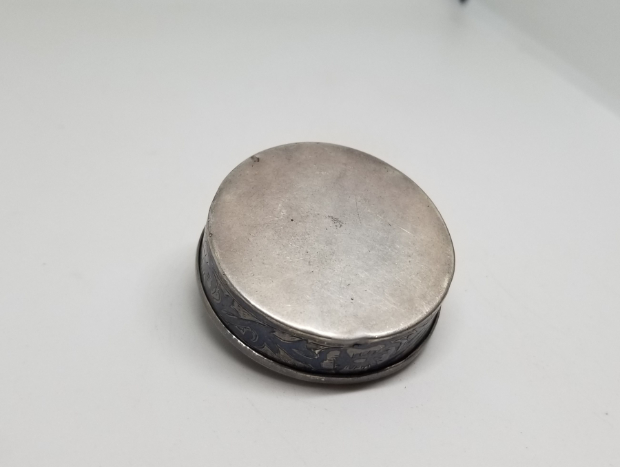 OSMANLI DÖNEMİ GÜMÜŞ ENFİYE KUTUSU